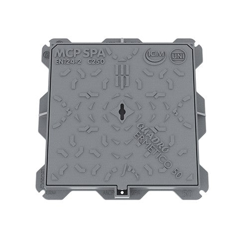 CHIUSINO IN GHISA C250 Misura: cm 50 x 50
