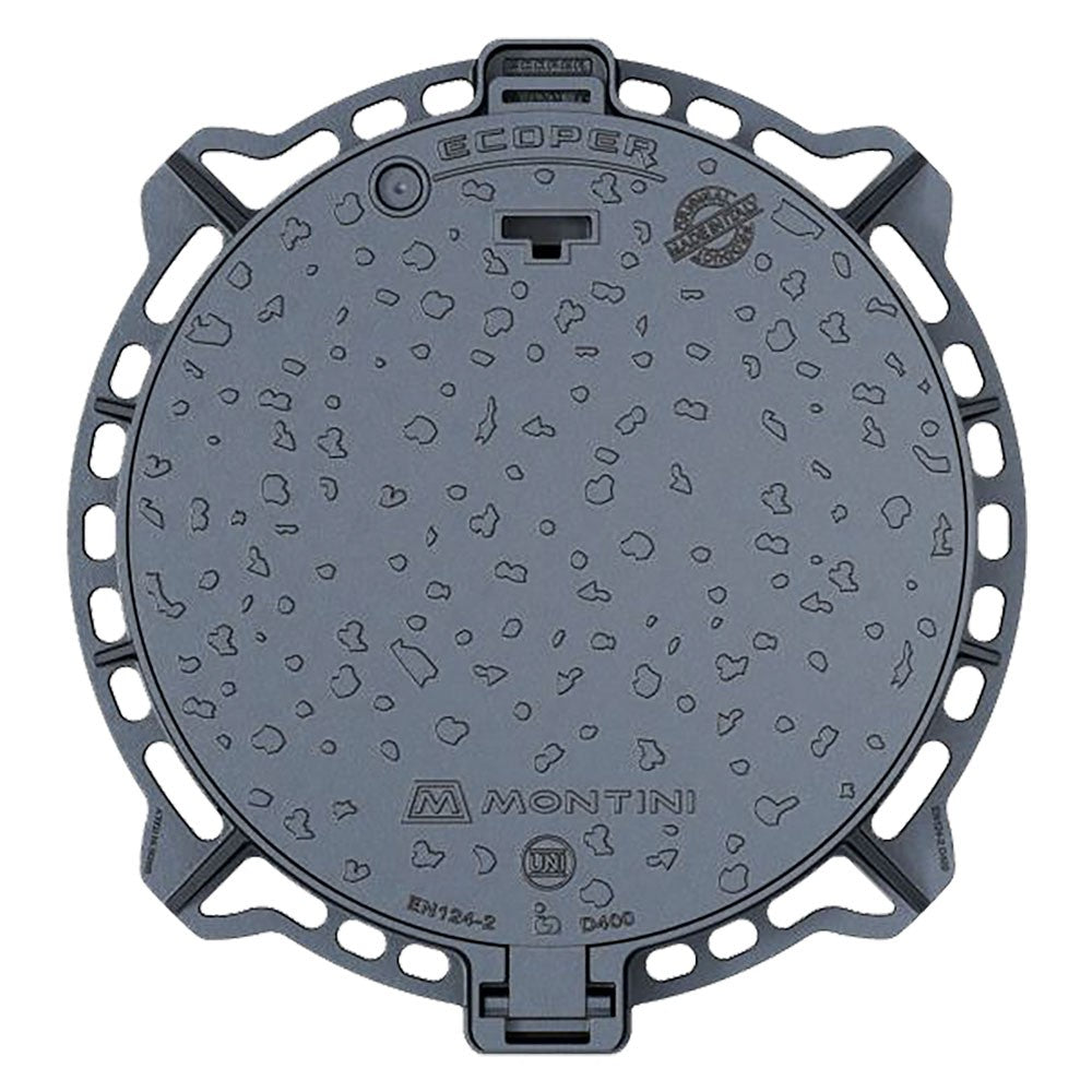 CHIUSINO IN GHISA CLASSE D400 ECOPER T - 85 - botola 65 cm / Kg 51
