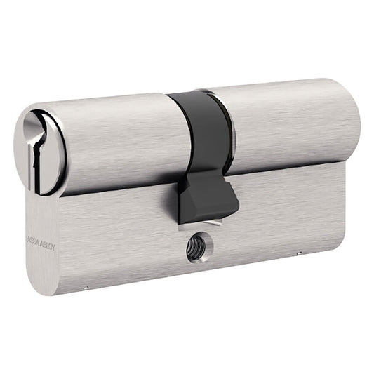 CILINDRO PROFILATO DOPPIO SERIE 'GEMMA' mm 25+10+30 = 65 (30+35) ottone