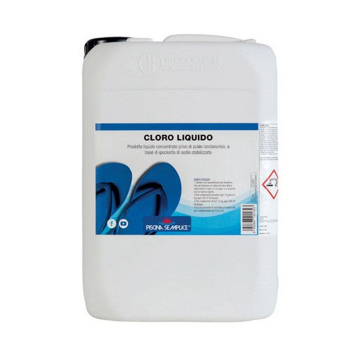 CLORO LIQUIDO PER PISCINE Misura: 25 Kg