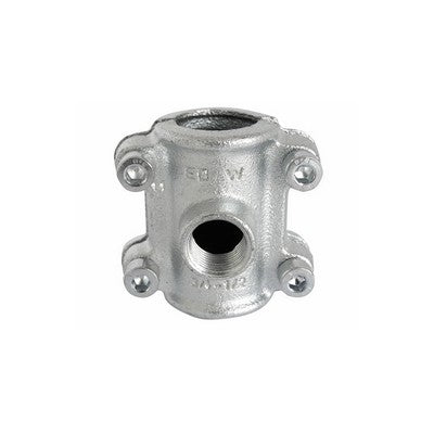 COLLARE DI DERIVAZIONE ZINCATO Misura: 1/2" x 1/2"