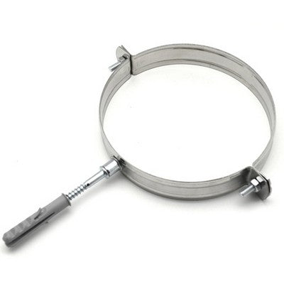 COLLARE DI FISSAGGIO IN ACCIAIO INOX Misura: Diam. 300