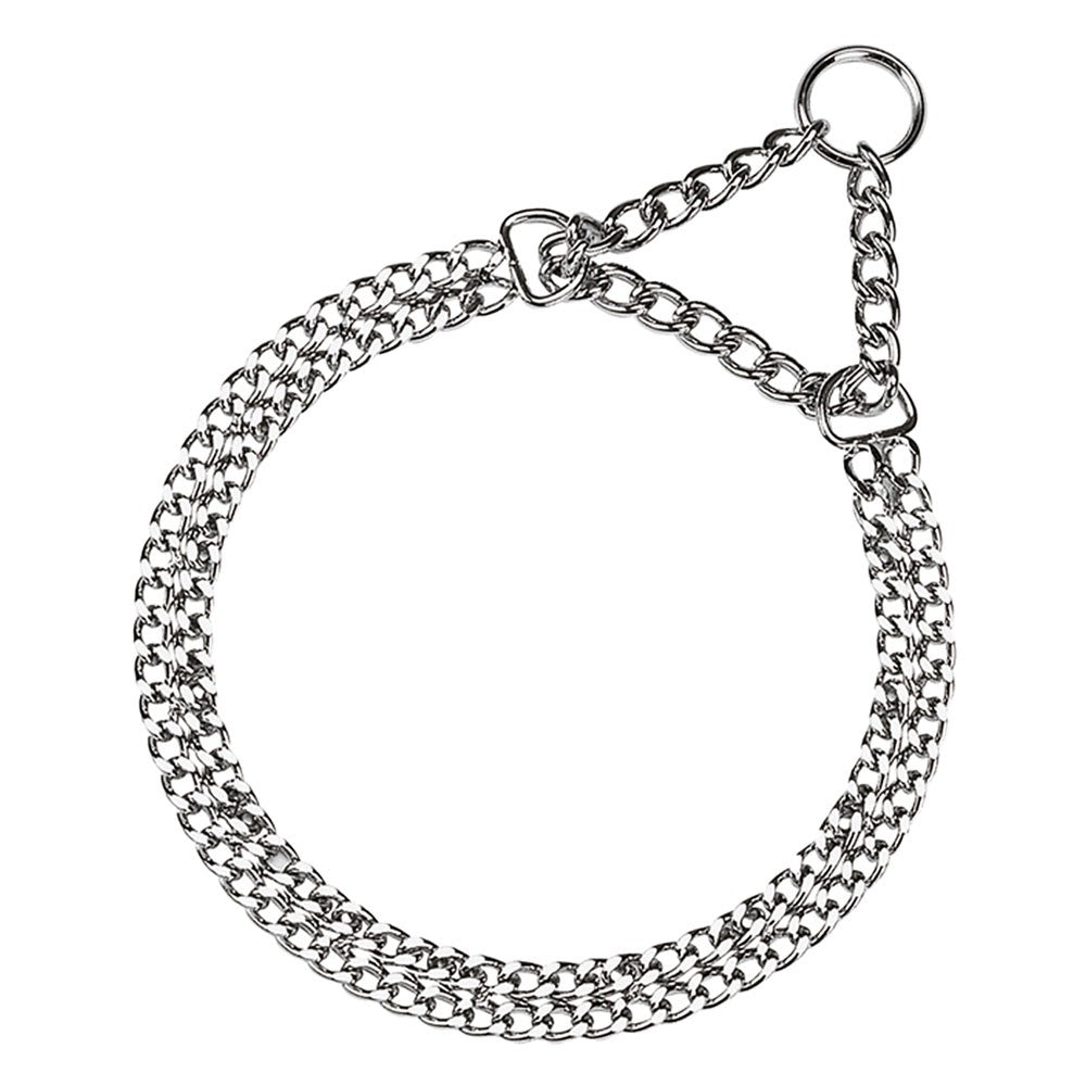 COLLARE PER CANE SEMI STRANGOLO 'CHROME' 'CSS5518'- cm 32 / 44
