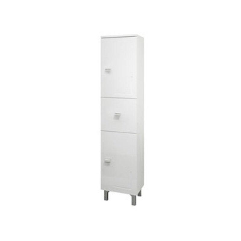 COLONNA BAGNO EVA 2 ANTE + 1 CASSETTO 148 BIANCO