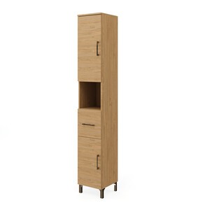 COLONNA BAGNO RUBINO H.194 2A+1C ROVERE NATURALE