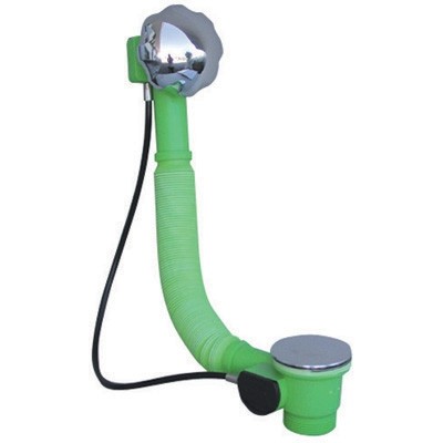 COLONNA SCARICO VASCA AUTOMATICA IN PVC EXTENSA Misura: Cromata
