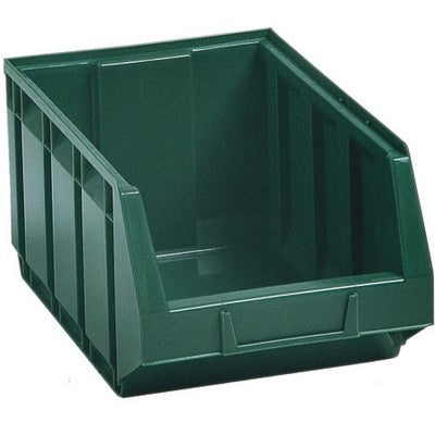 CONTENITORE IN PLASTICA BULL 4 - MM 200x345x H.164 Misura: Verde LxPxH mm 200x345x164