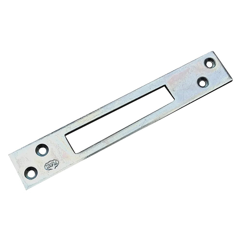 CONTROPIASTRA PER SERRATURE A BAIONETTA tipo 1 asola singola - mm 150 x 25 x 3