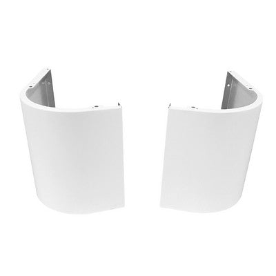 COPPIA ZOCCOLI VERNICIATI PER FANCOILS FLAT Misura: H. 13 cm