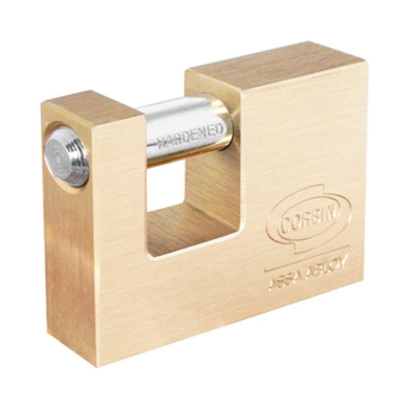 CORBIN PL311 LUCCHETTO P/SERRANDA 70MM OTTONATO