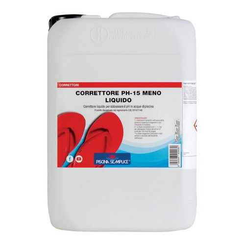 CORRETTORE PH-15 MENO LIQUIDO Misura: 10 Kg