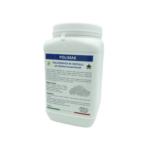 CRISTALLI DI POLIFOSFATO BARATTOLO 1KG Misura: 1 kg