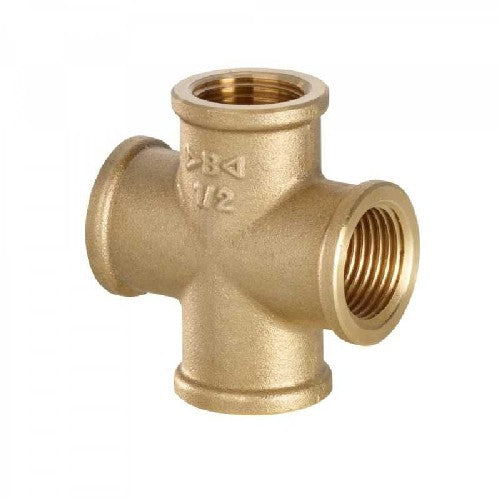 CROCE FEMMINA OTTONE Misura: 1"