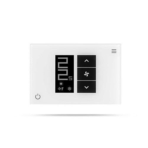 CRONOTERMOSTATO SMART DIAMOND WIFI FANCOIL Misura: Bianco