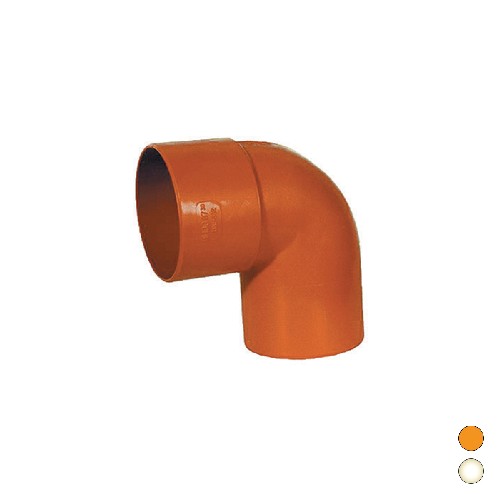 CURVA 87° IN PVC Misura: Diam. 82