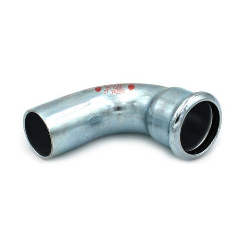 CURVA 90° MF A PRESSARE IN ACCIAIO CARBONIO STEEL PRES Misura: Diam. 54
