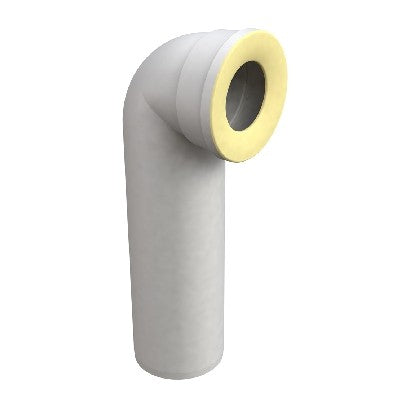 CURVA A 90° PER VASI WC Misura: Scarico D. 110 mm