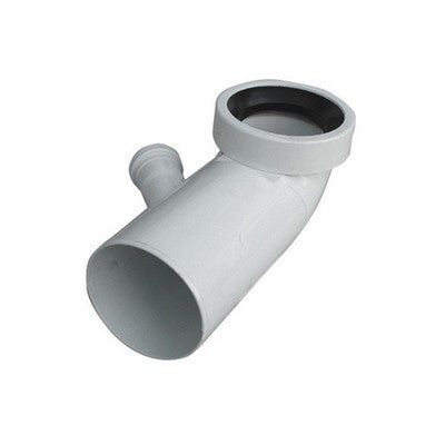 CURVA BIANCA WC ATTACCO BICCHIERE DX VALSIR Misura: Diam. 110 / 40