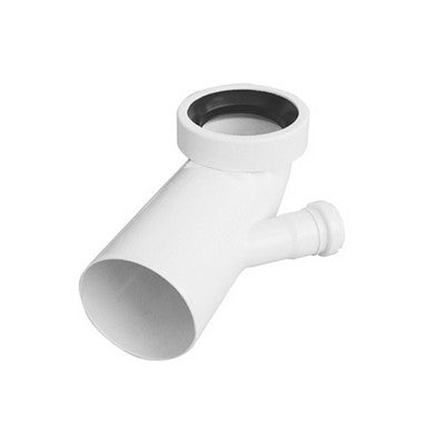 CURVA BIANCA WC ATTACCO BICCHIERE SX VALSIR Misura: Diam. 110 / 40
