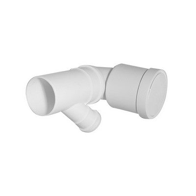 CURVA BIANCA WC PROLUNGATA ATTACCO ORIENTABILE DX-SX VALSIR Misura: Diam. 90/40