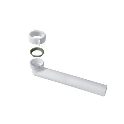 CURVA FILETTATA CON GHIERA E GUARNIZIONE Misura: 1" 1/4 - 32x210 mm
