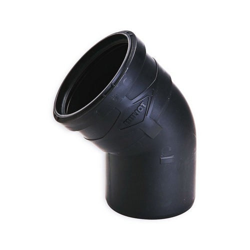 CURVA IN PPR BLACK ULTRA SILENT Misura: DN 110 67°