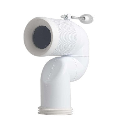 CURVA TECNICA AD "S" TAGLIABILE A MISURA DIAM. 100 Misura: Diam. 100 mm