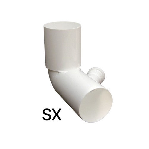 CURVA WC ALTA D. 110 IN PP CON 1 ATTACCO Misura: Attacco dx D. 40