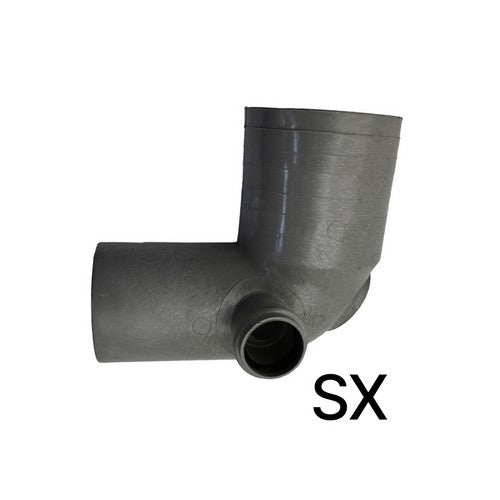 CURVA WC D. 100 1 ATTACCO Misura: Diam. 40 Posteriore