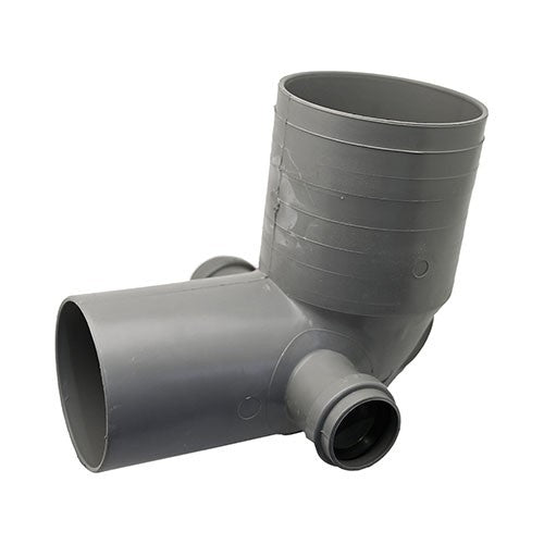 CURVA WC D. 100 2 ATTACCHI Misura: Diam. 40 Destro/Sinistro