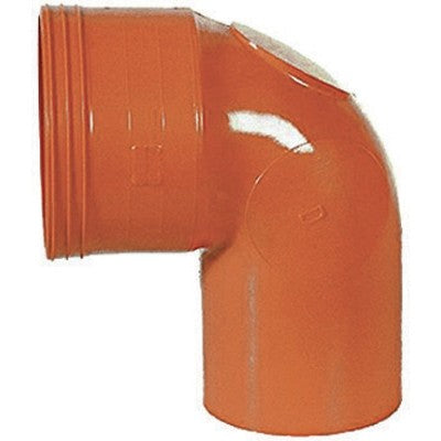 CURVA WC IN PVC ARANCIO Misura: Diam. 100