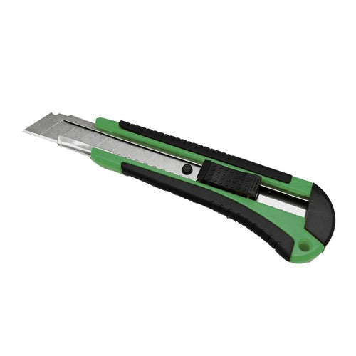 CUTTER GRYN 18MM C/IMPUGNATURA ANTISCIVOLO IN GOMMA