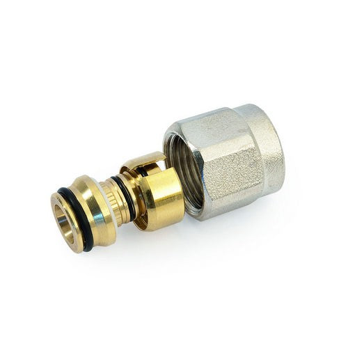 DADO NICHELATO OGIVA E INSERTO PER TUBO MULTISTRATO 5500 Misura: 1/2x16 2.0