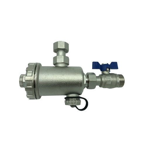 DEFANGATORE MAGNETICO IN OTTONE Misura: Attacchi 3/4"