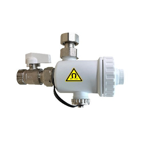 DEFANGATORE MAGNETICO SOTTO CALDAIA BIANCO Misura: 3/4"
