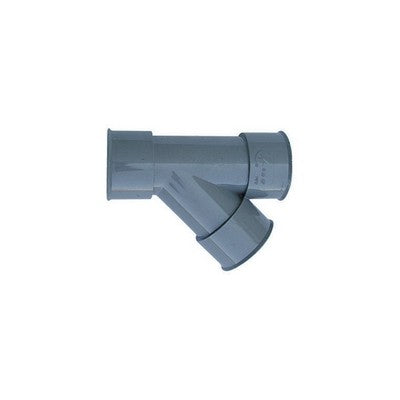 DERIVAZIONE 45° FF PVC GRIGIO Misura: Diam. 40