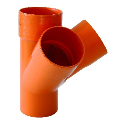 DERIVAZIONE A SCAGNO ARANCIO Misura: Diam. 100