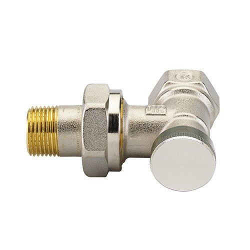 DETENTORE AD ANGOLO ATTACCO FERRO RLVS DANFOSS Misura: 1/2"