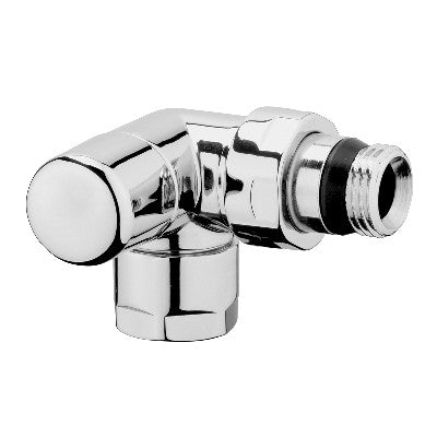 DETENTORE D'ARREDO AD ANGOLO DX CROMO-LUCIDO Misura: 3/8"