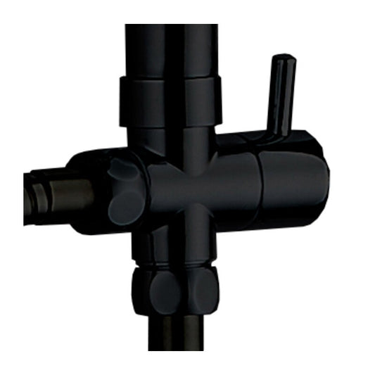 DEVIATORE COLONNA DOCCIA LX-4001 NERO OP GROENLANDIA