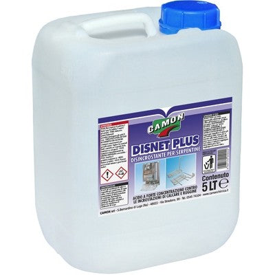 DISINCROSTANTE ACIDO PER SERPENTINE "DISNET-PLUS" Misura: 5 Lt