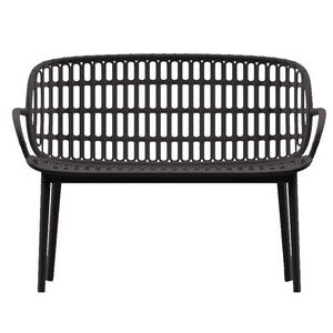 DIVANO POSITANO BAMBOO 115X61,5X81 ANTRACITE