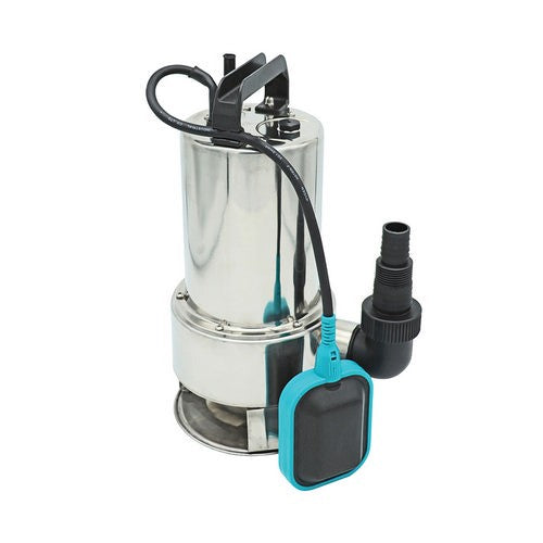 ELETTROPOMPA SOMMERSA IN ACCIAIO PER ACQUE SPORCHE Misura: 750 Watt