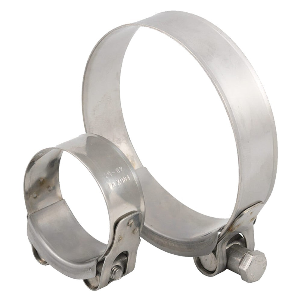 FASCETTA A MORSETTO ø 104 - 112 - banda 24 mm - vite M8