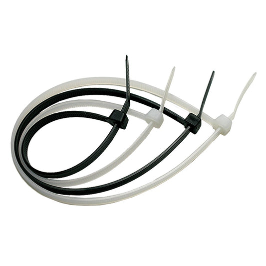 FASCETTA A STRAPPO PER CABLAGGIO mm 3,6 x 290 pz 100 - nero