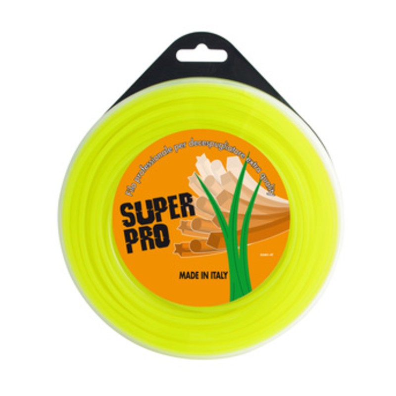 FILO DECESPUGLIATORE TONDO PROFESS 4MMX 35M VERDE