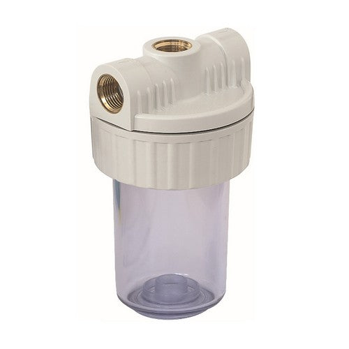 FILTRO IN PLASTICA PER ACQUA 3 VIE Misura: 5" - Att. 1/2"F 3p. 3vie