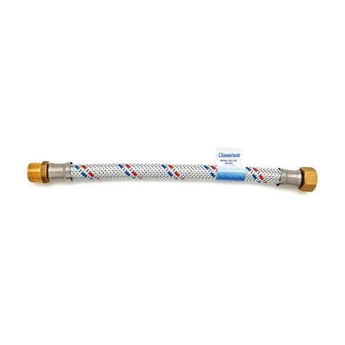 FLESSIBILE ANTIVIBRANTE IN ACCIAIO ZINCATO MF CM 20 Misura: 3/4