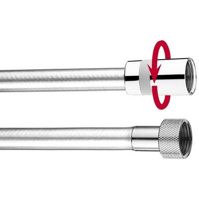 FLESSIBILE DOCCIA ANTITORSIONE CROMO LUX Misura: cm 200