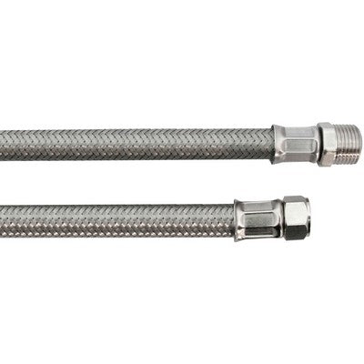 FLESSIBILE INOX MODELLO GIGANTE CM. 50 Misura: MF 3/8 X 1/2
